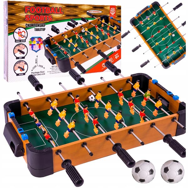 Minifotbollsspel i trä för barn Z531