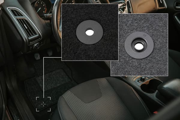 Velourmåtter til: Opel Mokka X crossover (2016-) anthra