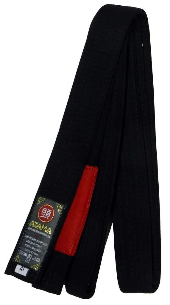 Atama BJJ Kimono bælte Sort A1