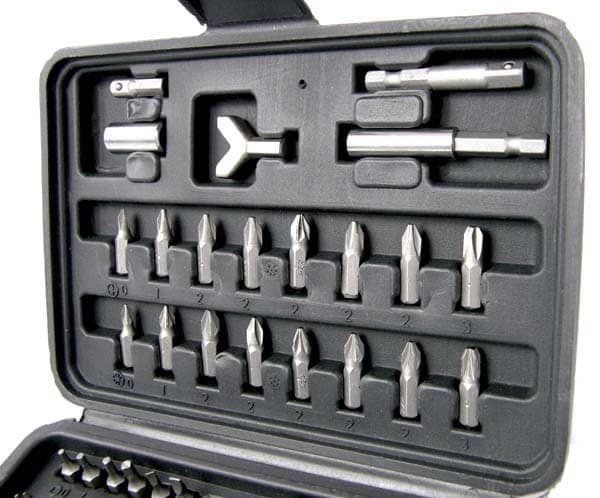 Sæt med torx-bits KD10264 100 stk.