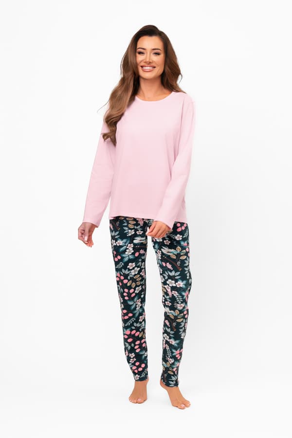 Dampyjamas med lång ärm, långbyxor Marisal L