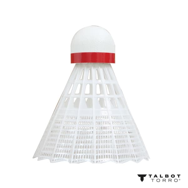 TALBOT TORRO Tech 450 Fast badmintonbollar 6 st - vita