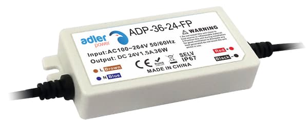 ADP-36-12-FP: ADLER-driver 12V/3A CV IP67