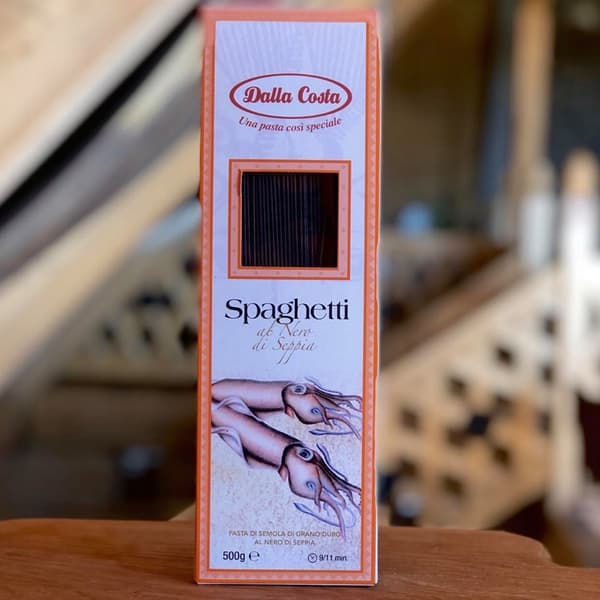Pasta czarne spaghetti 500g - Dalla Costa