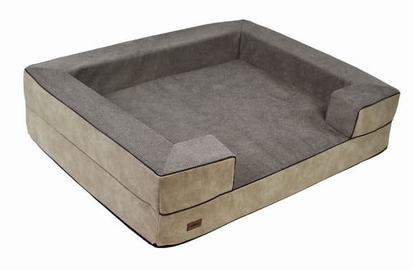 Rex ortopædisk sofa sand M - 70 x 60 x 16 cm