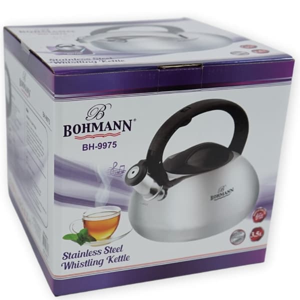 Rustfri stålkedel 9975 med fløjte 3,5l