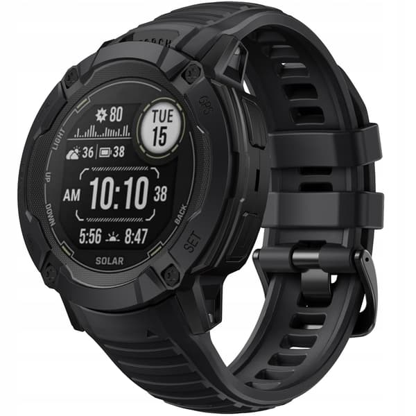 Silikonearmbånd til Garmin Instinct 2X Solar 50mm i farver