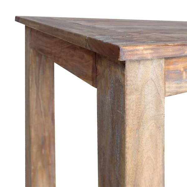 vidaXL Ruokapöytä, mahonki, 120x60x77 cm