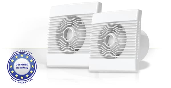 Badeværelsesventilator pRemium 100 HS fugtighedssensor