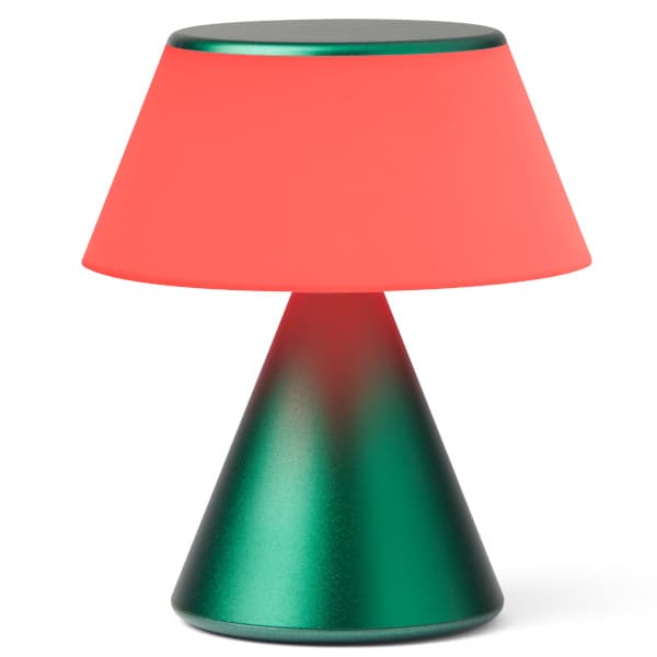Lexon Luma M LED-lampe, mørkegrøn