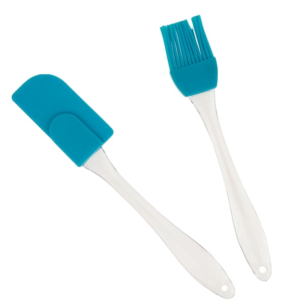 TG56161 SPATEL + BØRSTE SILIKONEBØRSTE SPATEL 2 stk.