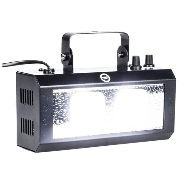 LIGHT4ME STROBE 40W stroboskooppi juhla disko valkoinen valo valotehoste LED