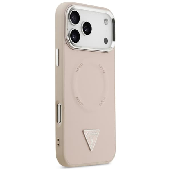 Guess Triangle Logo MagSafe-skal till iPhone 17 Pro Max Rosa