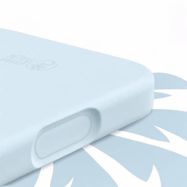 UrbanPalm iPhone 17 Silikone Etui til MagSafe, Dueblå