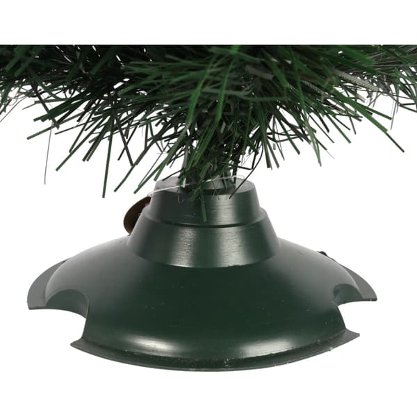 Goliat kunstigt juletræ grøn-sølv 45 cm, klar til montering