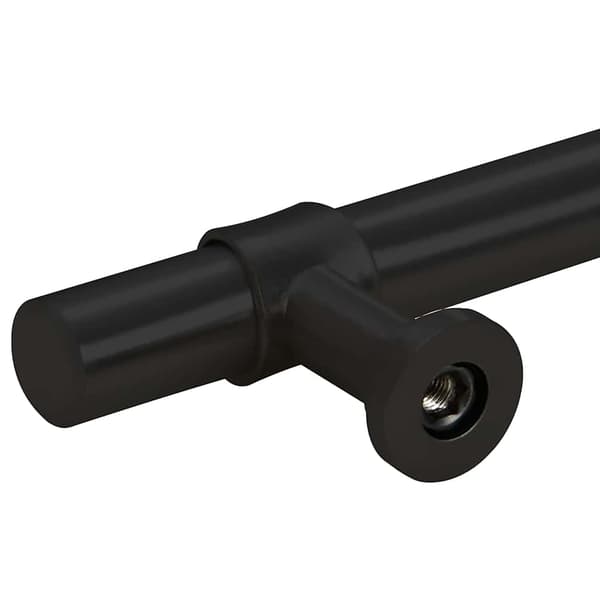 vidaXL skabsgreb 5 stk. sort 192 mm rustfrit stål