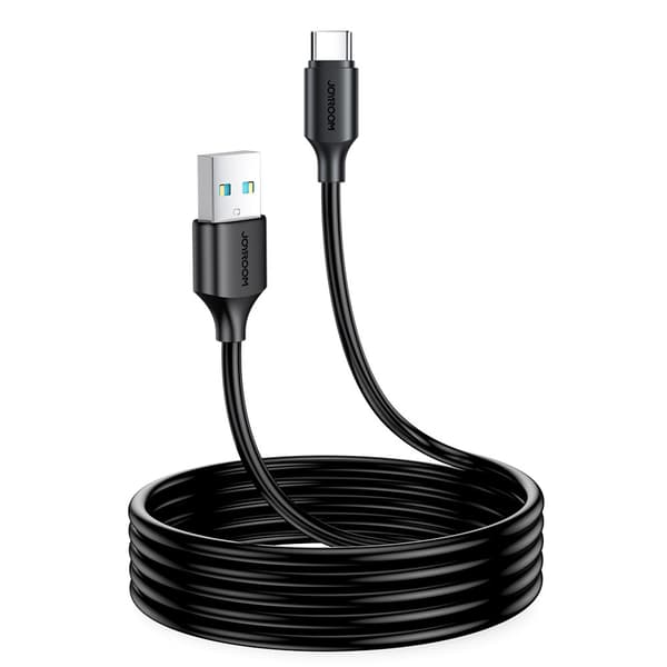 USB-opladnings- og datakabel - USB Type C 3A 2m sort