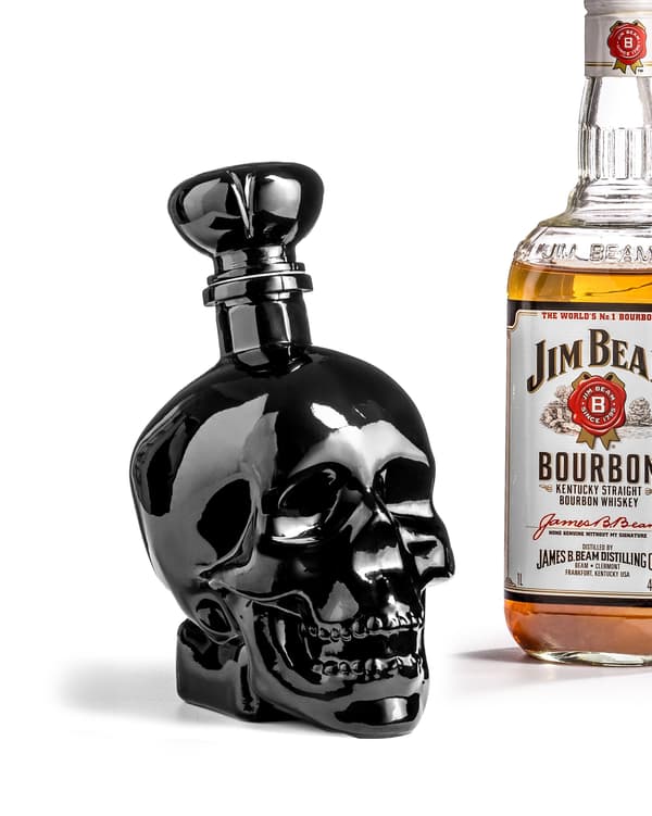 BLACK SKULL karaff 750 ml