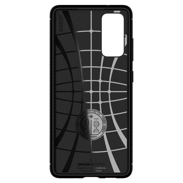 Spigen Rugged Armor-cover til Galaxy S20 FE i matsort