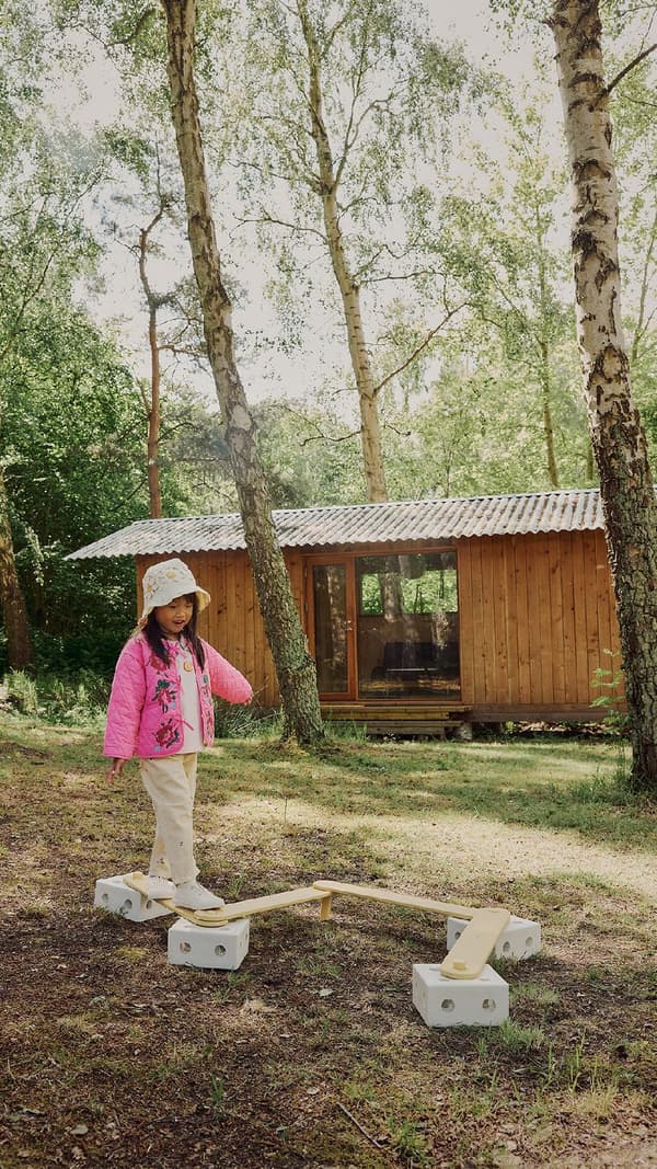 MODU - Tasapainorata - Hiekanharmaa / Hunajankeltainen
