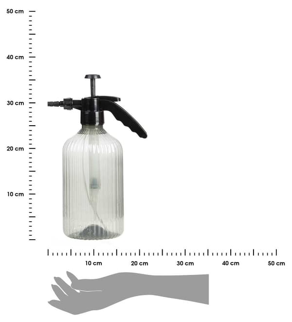 Paineistettu kasviruisku, harmaa