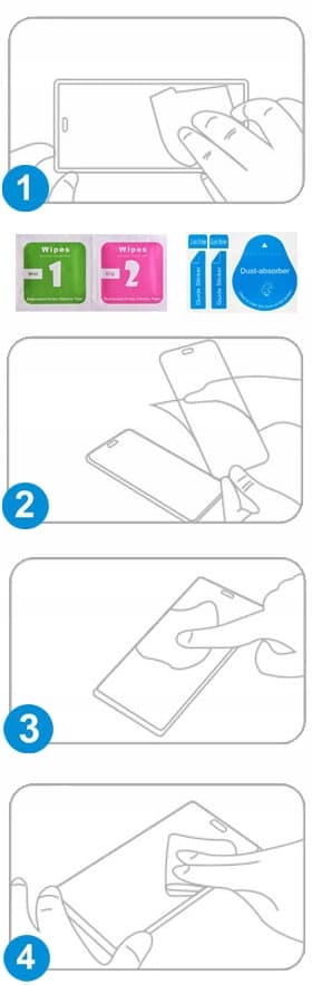 3x 9H HÄRDADE GLAS FÖR iPhone 13 Pro Max | 14 Plus LINSER, SET MED 3