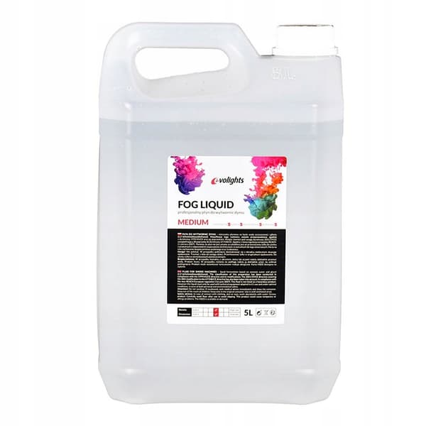 Evolights røgmaskinevæske medium 5L