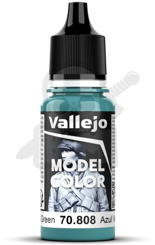 VALL-70808 Modelfarve 17ml Blå Grøn