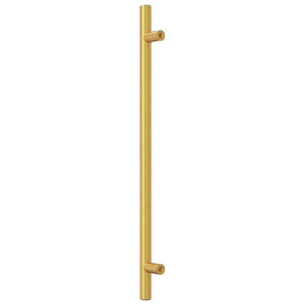 vidaXL skabsgreb, 20 stk., guld, 224 mm, rustfrit stål