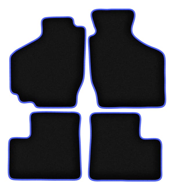 CARLUX-BLÅ bilmåtter til: Suzuki Ignis I hatchback (2001-2008)