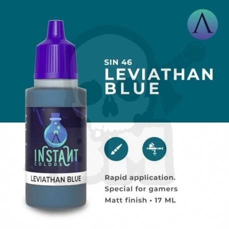 SIN-46 Skalfärg Instant Leviathan Blå
