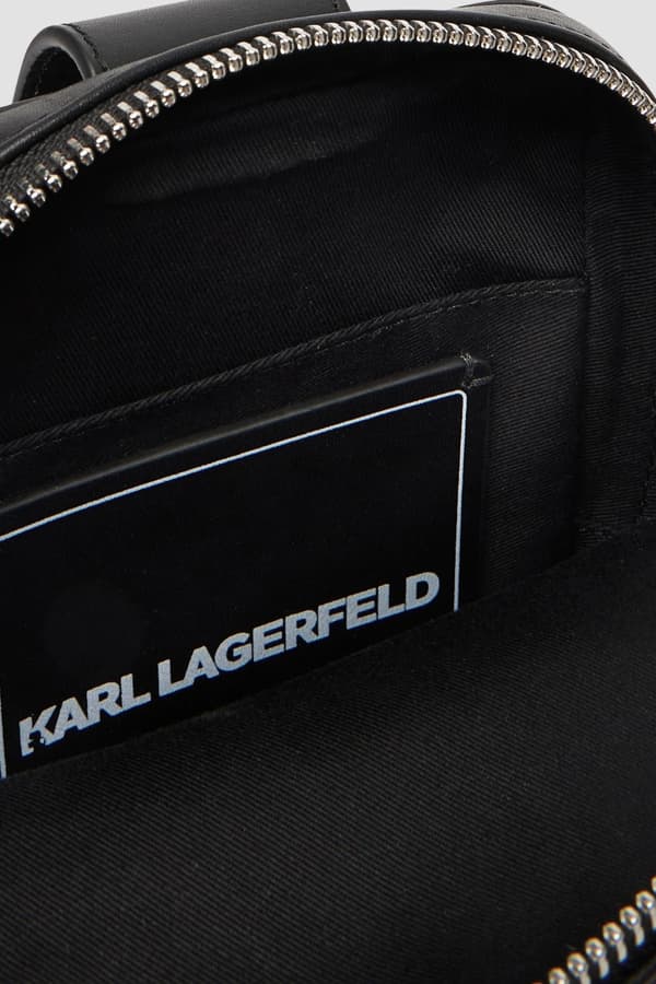 Karl Lagerfeld Herr Läderväska med Monogram
