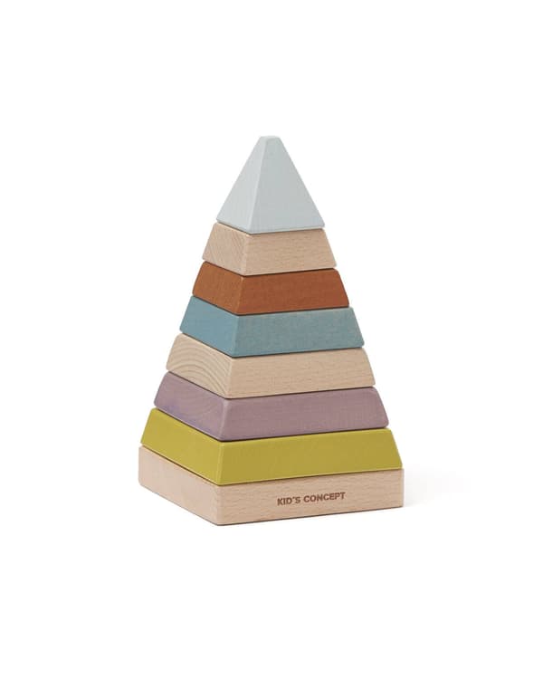Lasten konsepti - Pyramidi drewniana NEO