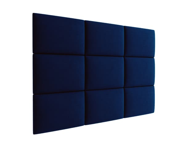 Polstret panel 40x30 Magic Velvet 2216 (Marineblå)
