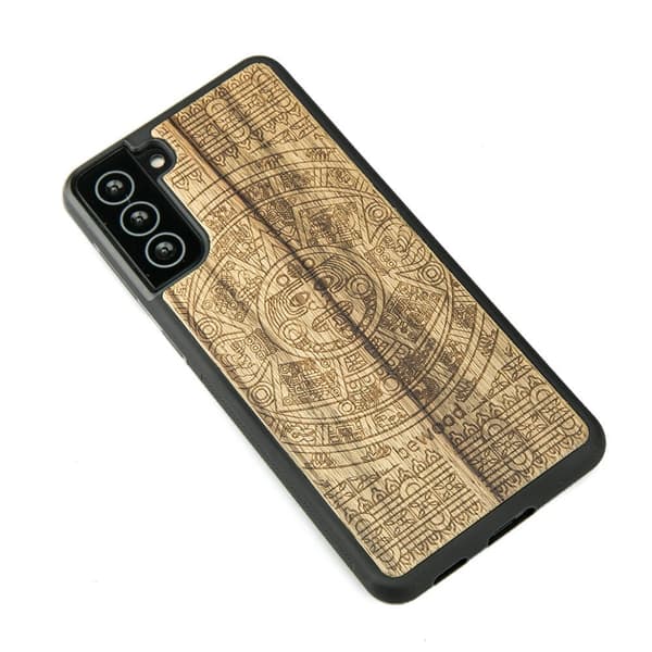 Træcover til Samsung Galaxy S21 Plus AZTEC CALENDAR LIMBA
