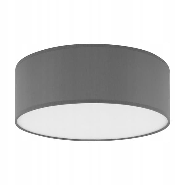 TK Lighting Rondo Rund Loftlampe 45 cm Grå 4x E27 Stof