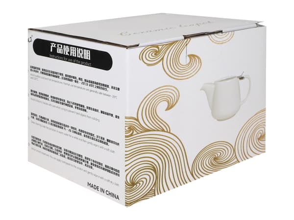 Keramisk elkedel med infuser