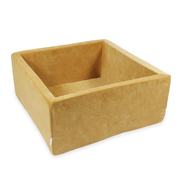 Tør pool 90x90x40 Velvet Soft Caramel uden bolde