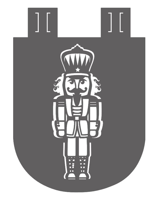 Juledekoration bedstefar jul