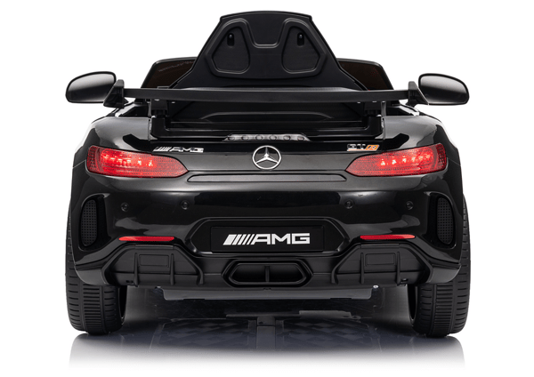 Mercedes GTR sort batteridrevet bil