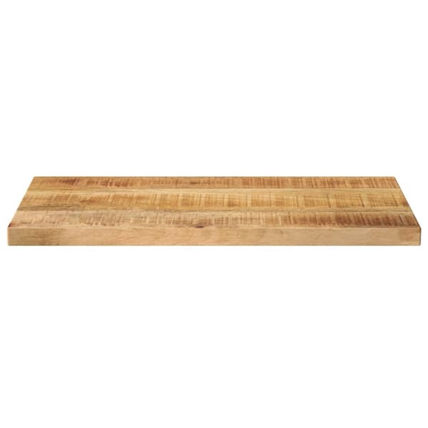 vidaXL bordplade 40x20x2,5 cm rektangulær ru mangotræ