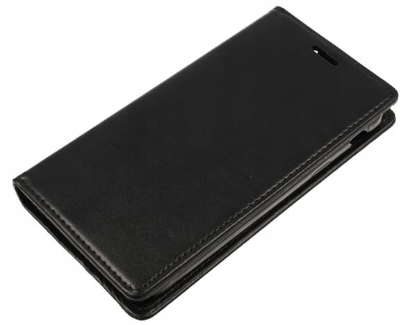 Flip cover til Samsung A70 + sort + 9H GLAS