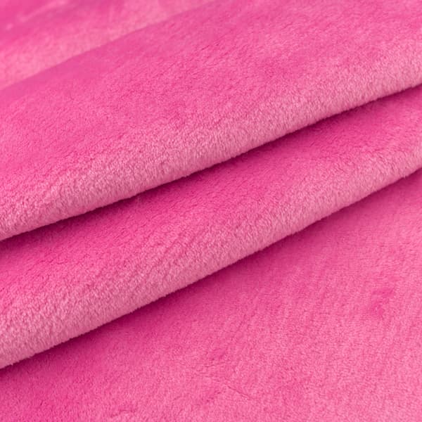 Minky fleeceä, tummanpunainen