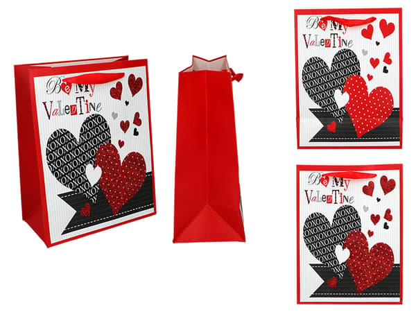 Stor gavepose - Valentinsdag (1 af 4 designs)