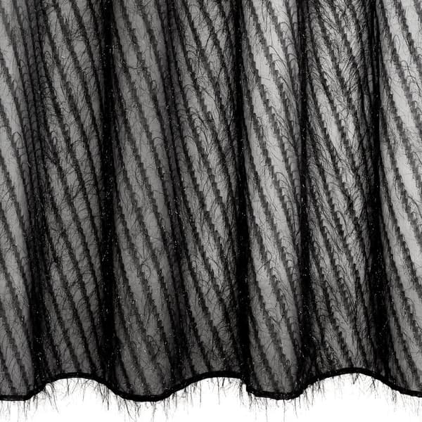 LAUREL gardin 140x250 sort mohair