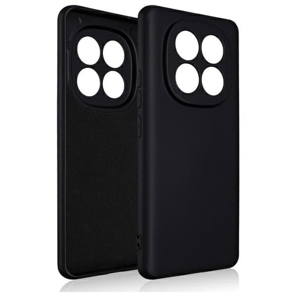 Beline Silikone Etui til Xiaomi Redmi Note 14 Pro+ 5G Sort
