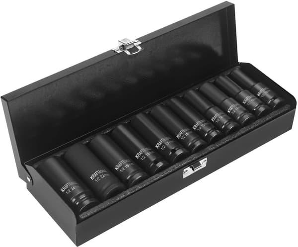 Krafthylsor 1/2" 11 st KD11869