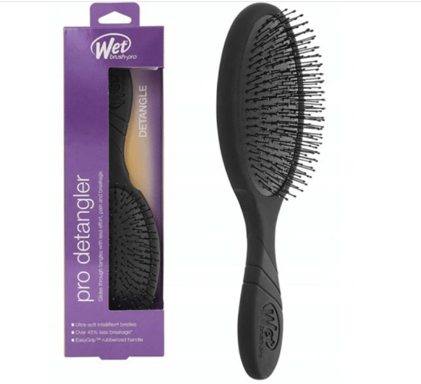 Wet Brush Pro Detangler Sort Børste