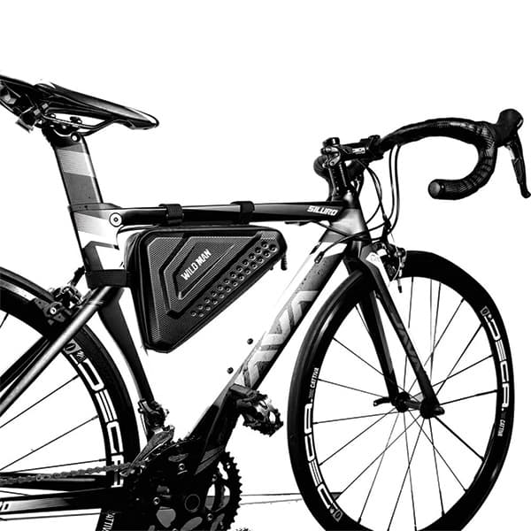 Steltaske, cykelholder WILDMAN ES19, sort