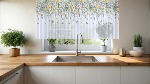 Gardin på tejptryck 807